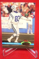 Clarence Verdin 1991 Stadium Club Football Card #125 MINT