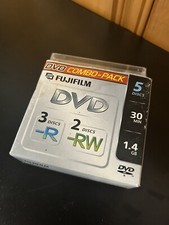 Open Box Of 5 Fujifilm Mini DVD-R discs