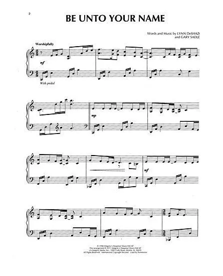 Revelation Song Sheet music for Piano (Solo)