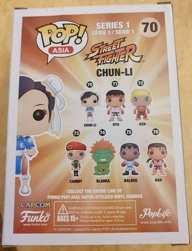 Funko Pop! Chun-Li (Pink) #70 (Convention Exclusive 2016) - Picture 4 of 5