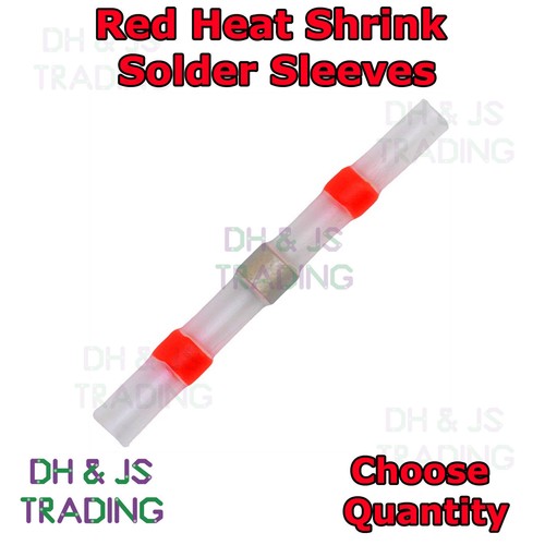 Heat Shrink Solder Sleeve Splice Adhesive Lined Connector White Red Blue Yellow - Picture 5 of 7