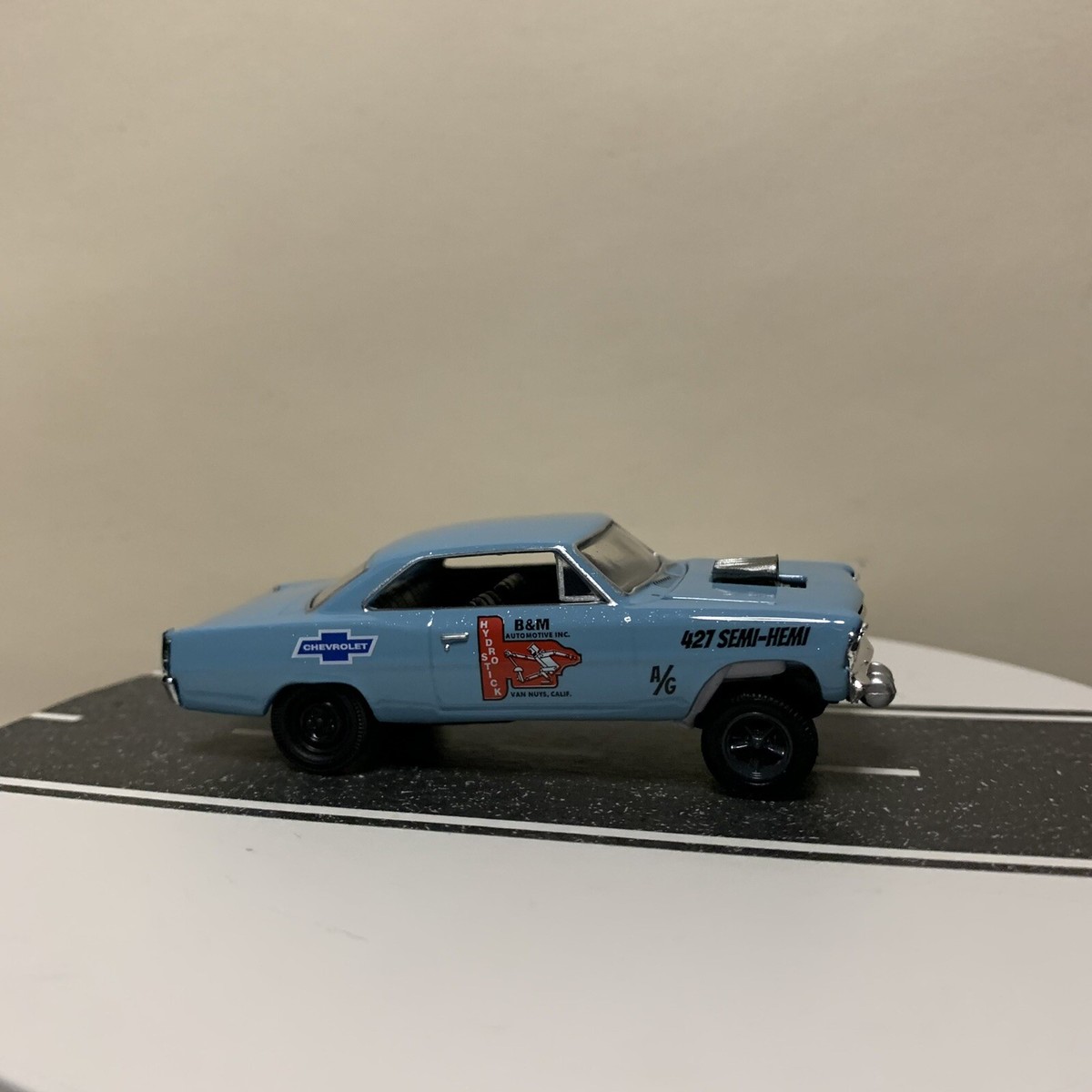 ミニカー M2 Machines 1967 Chevrolet Nova Gasser M2 Machines Castline O'Reilly 1967 Chevrolet Chevy Nova Gasser