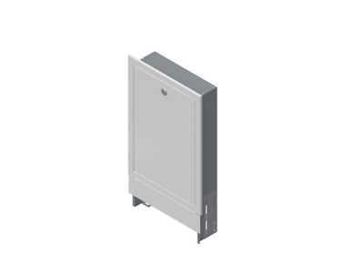 Cosmo Verteilerschrank ST 400 lackiert f.Unterputzmontage