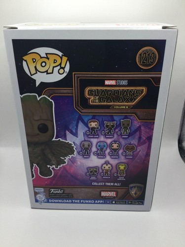 Funko Pop! Vinilo: Marvel - Groot - Funko (Exclusivo) #1213 - Imagen 3 de 4