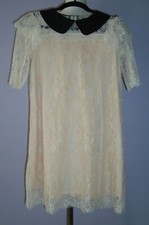 NEW Ci Ci London party, vintage look, lace lined dress, GORGEOUS, size S