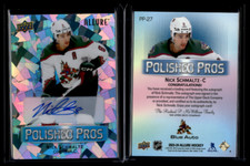 2023-24 Upper Deck Allure Polished Pros Blue AUTO #PP-27 Nick Schmaltz