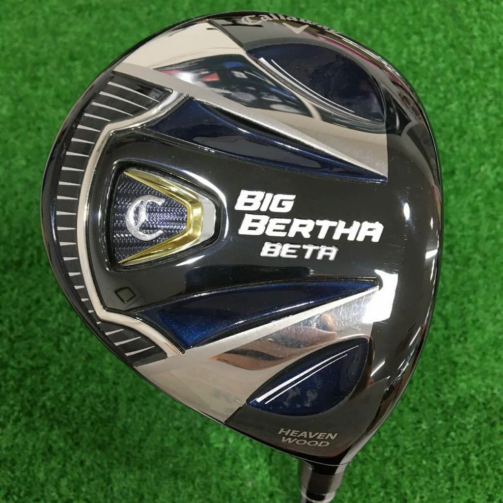 Golf Fairway Wood Callaway Big Bertha Beta 2016 GP (SR) 20.5 JAPAN