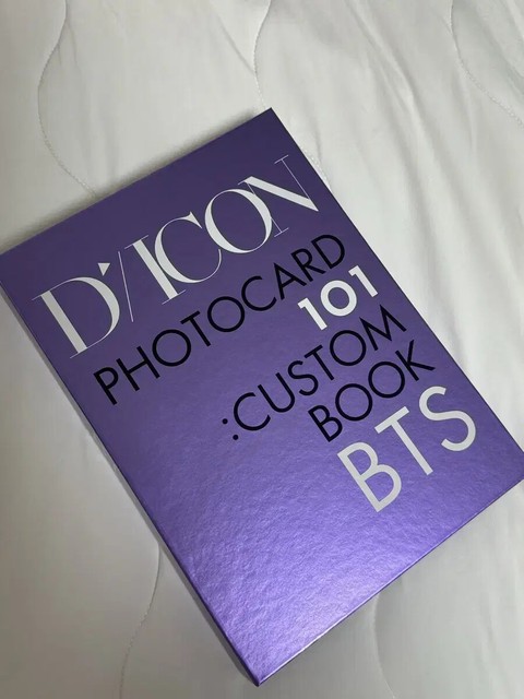 BTS D-ICON 101 photo card binder