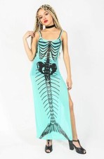 IRON FIST WOMENS BONE DEEP MESH MAXI DRESS