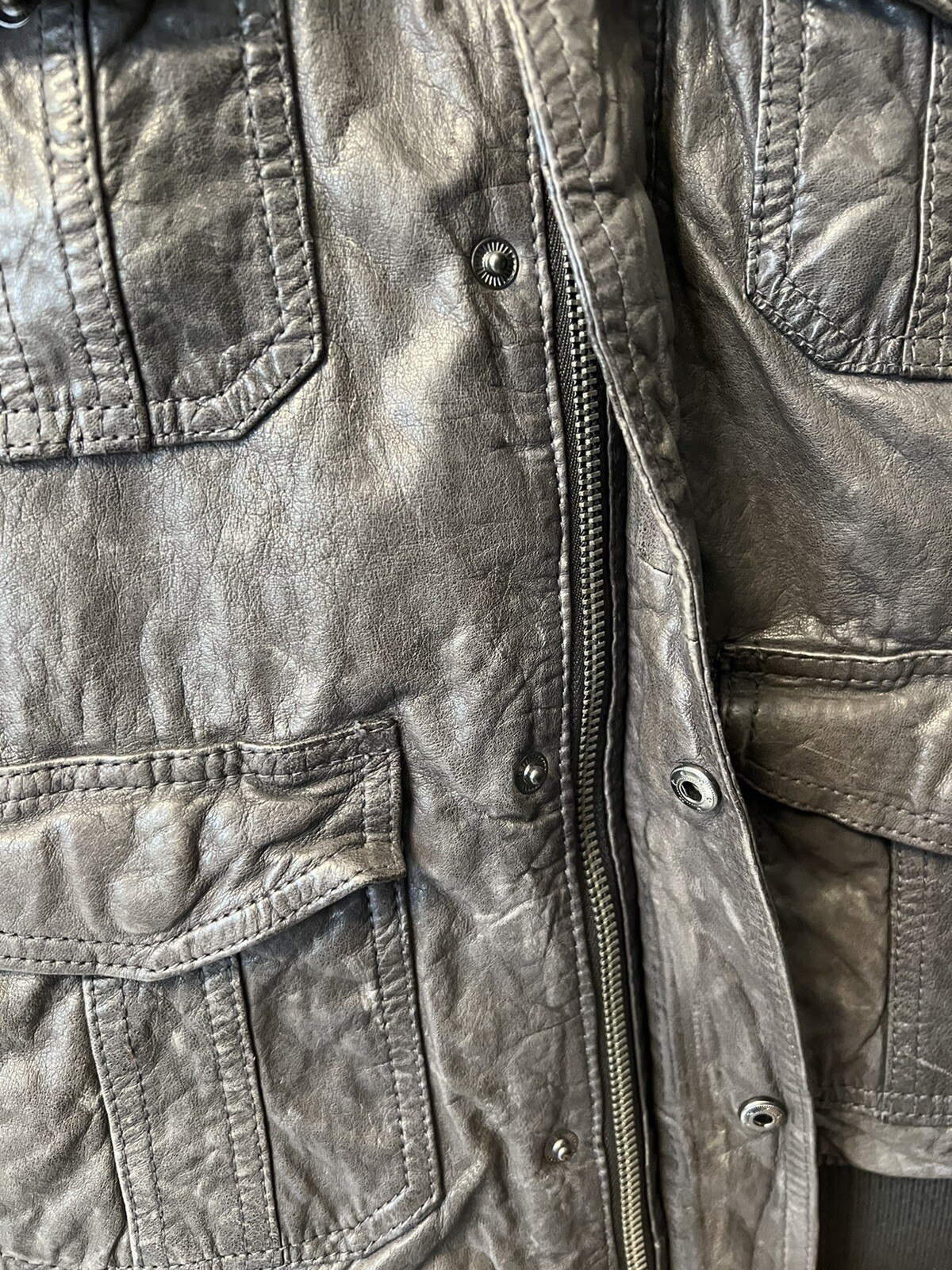 gray aviator jacket