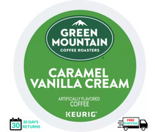 Green Mountain Caramel Vanilla Keurig Coffee K-cups