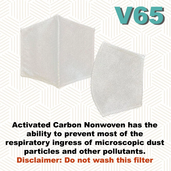 Face Mask with carbon filter in Navy for Unisex (Brand New) - Image 4 of 4