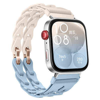Sport Band for Huawei Watch FIT 3/FIT 4/FIT 5Pro Smartwatch Silicone Wrist Strap
