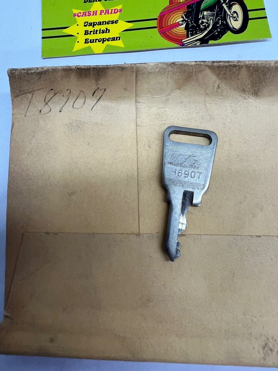 Vintage TEC Honda Factory Pre Cut Motorcycle Key # T8907 OEM | eBay