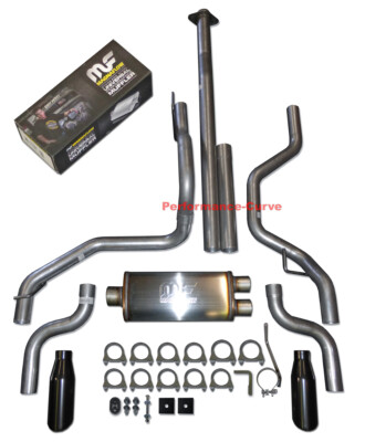 15-20 Ford F150 2.7 3.5 5.0 Performance Dual Exhaust Kit - 18'' MagnaFlow Muffler