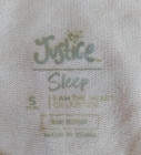 Justice pink shirt girl S (7/8) cropped NWT tie-dye pattern — photo 4