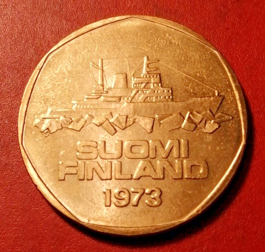 カキくん モナコ ニッケル貨(1960年)美品、他５点 Finland *5 markkaa * 1973 Alubronze * UNC * | eBay