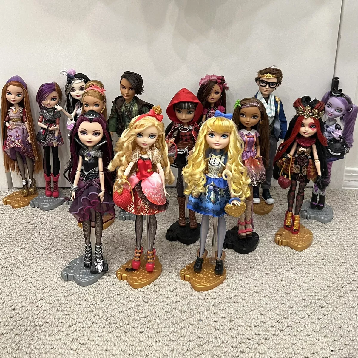 ever after high doll lot used