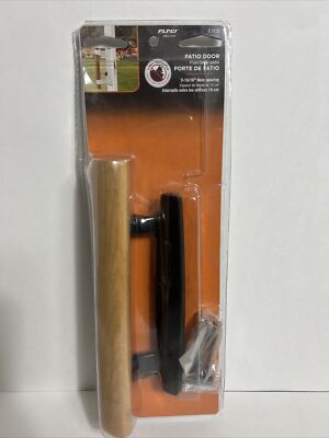 Prime-Line Sliding Glass Door Handle Set, 3-15/16'' Diecast, Hook Style-NEW