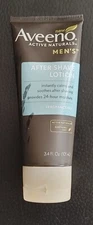 One (1) New Aveeno Active Naturals Men's After Shave Lotion 3.4 oz Discontinued 
