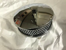 AIR FILTER CLEANER WITH VENT CHROME 29002-85T 2.25”