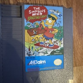 The Simpsons: Bart vs. the Space Mutants  (Nintendo NES, 1991) - Cartridge Only