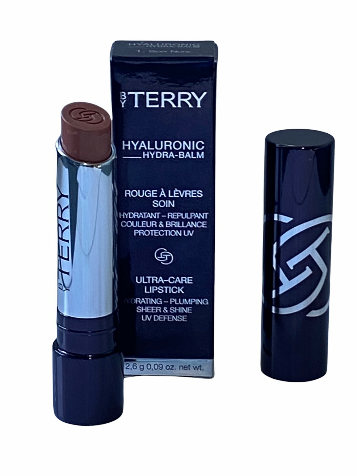 By Terry Hyaluronic Hydra Balm Ultra Care Lipstick Plumping Sexy Nude #1