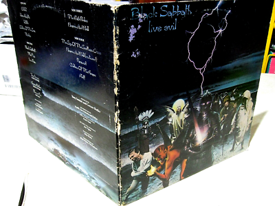ブラック・サバス/ライヴ・イーヴル(1982) Black Sabbath – Live Evil – 2 x Vinyl (Winchester, Gatefold, LP