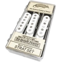 Rio Grande Muy Grande Pickup Set For Stratocaster White Covers Rio Grande Muy Grande Pickup Set For Stratocaster White Covers
