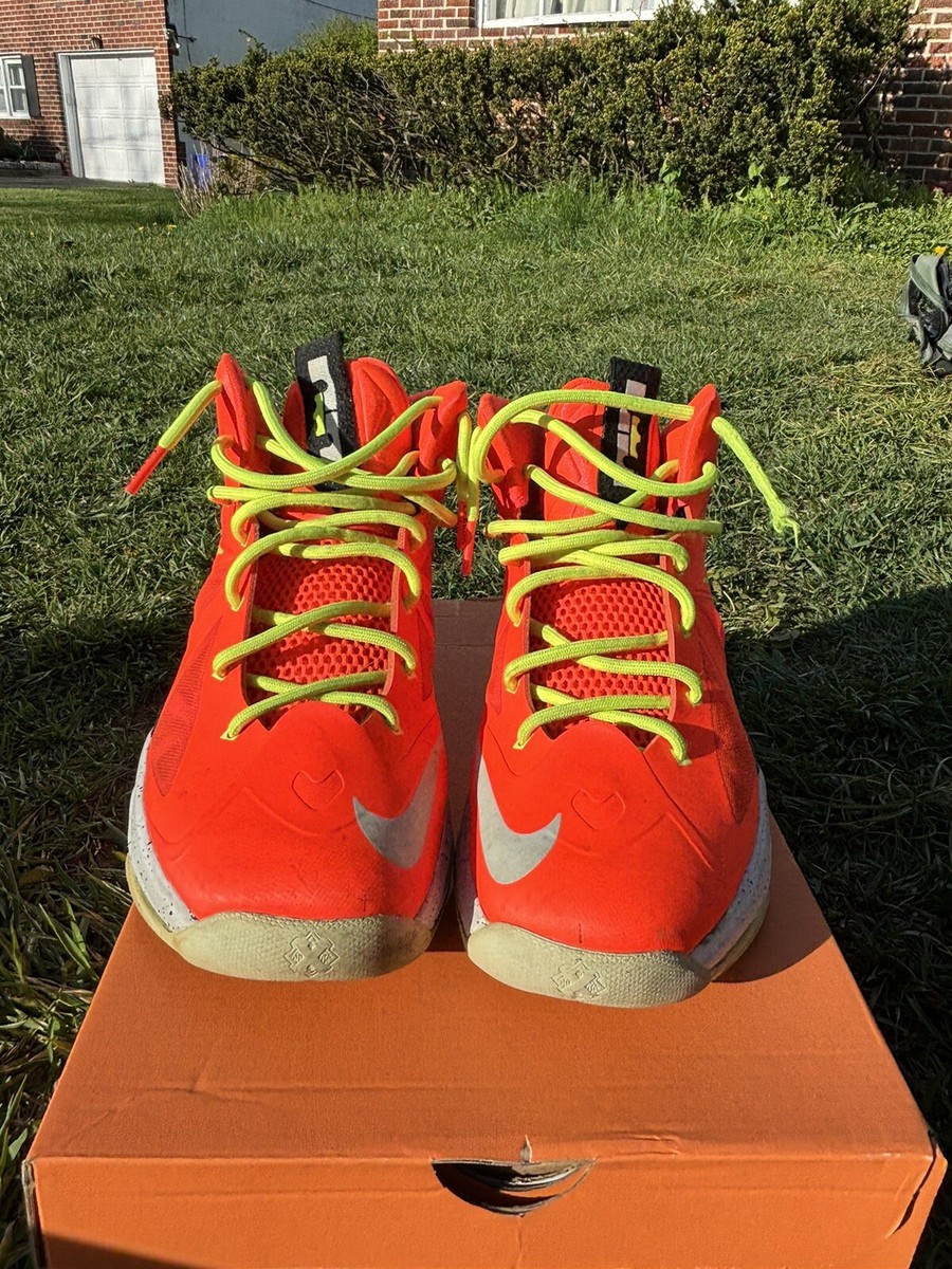 nike lebron 10 Orange