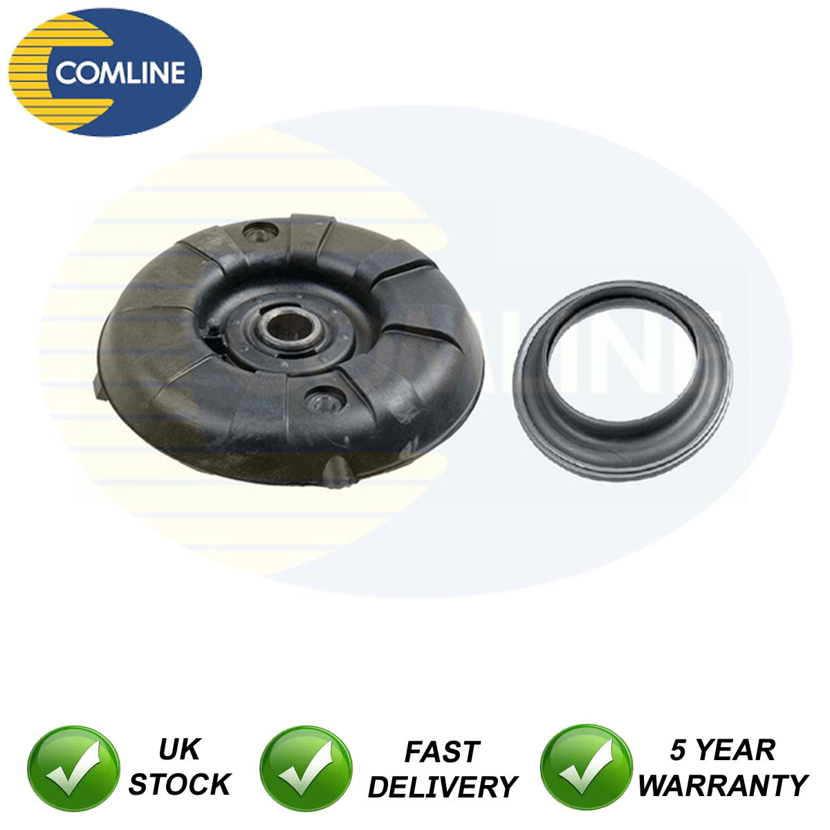 Strut Top Mount Kit Front Comline Fits Peugeot 3008 5008 1.2 1.6 HDi 2. ...