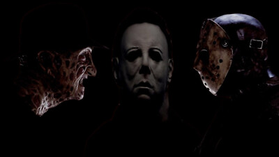 SCARY HALLOWEEN FREDDY KRUGER JASON MICHAEL MYERS PUBLICITY PHOTO PRINT 8X10