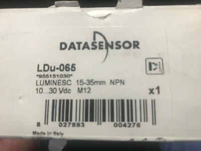 Datasensor LDu-065 955151030 SENSOR LUMINESCENCE 15-35mm PNP 10 - 30VDC