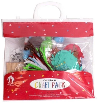 FM Set Artigianato Natale Bambini 286pz Kit per Bambini Bambini Ragazze Arte Fai da Te Attività Regalo