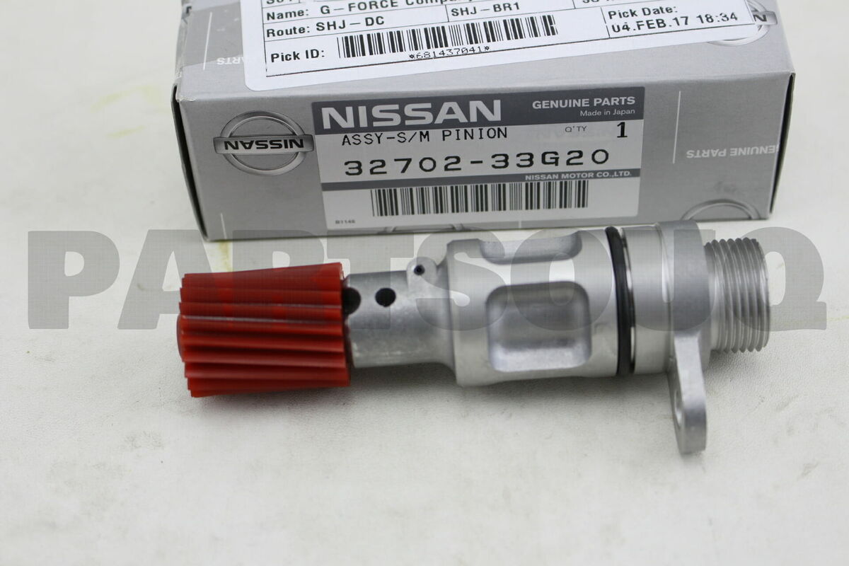 3270233G20 Genuine Nissan PINION ASSY-SPEEDOMETER 32702 3270233G20 Genuine Nissan PINION ASSY-SPEEDOMETER 32702