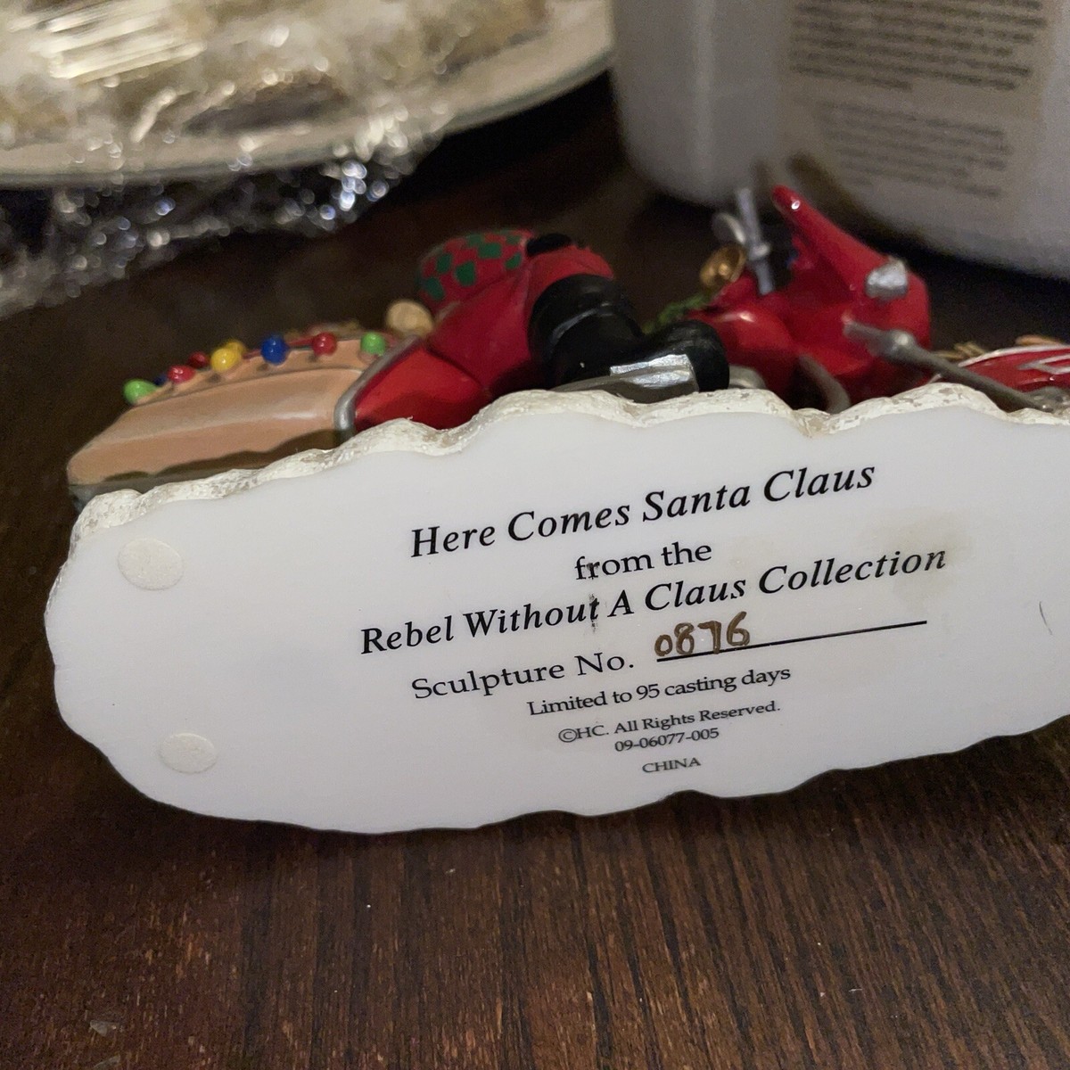 NEW Hamilton Rebel without a Claus Collection 