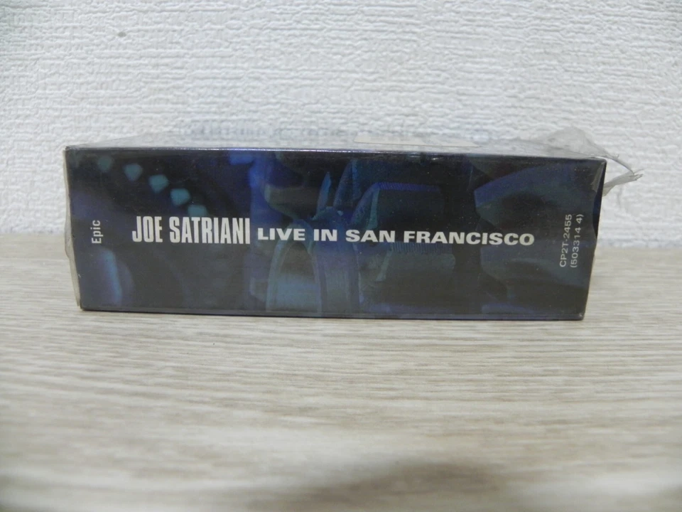 Joe Satriani Live In San Francisco 2001 KOREA Double Cassette Tape / SEALED NEW - Image 2 of 4