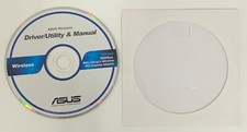 Asus Wireless Driver Utility Manual Software Disc PCE-N13 Express Adapter