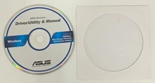 Asus Wireless Driver Utility & Manual Software Disc PCE-N13 Express Adapter