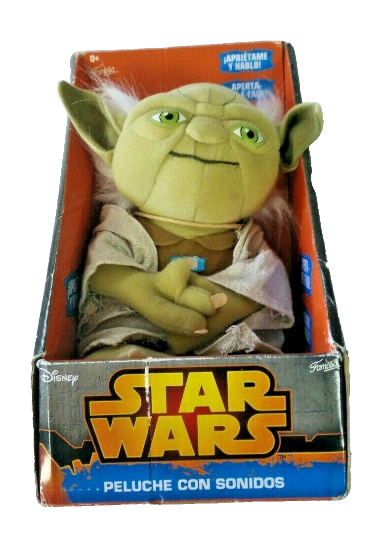 Yoda Plush MuÃ±eco Yoda Bebe Star Wars The Mandalorian Pupazzo - Main Image