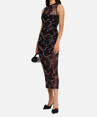 moschino bodycon dress Printed mesh dress Moschino Jeans