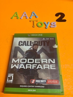 xbox one call of duty modern warfare