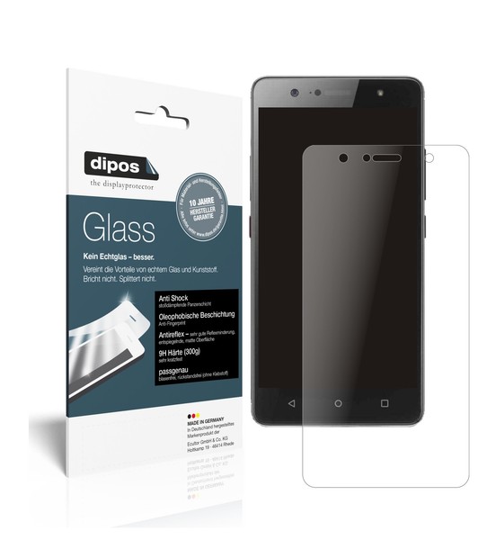 2X Schutzfolie FüR Lenovo K8 Plus Matt - Anti-Shock 9H Folie Dipos Glass-image