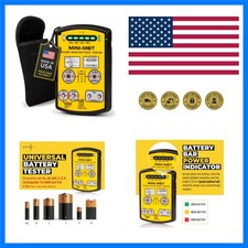 MINI-MBT Universal Battery Tester, Small Pulse Load Checker for AA AAA C D 9V...