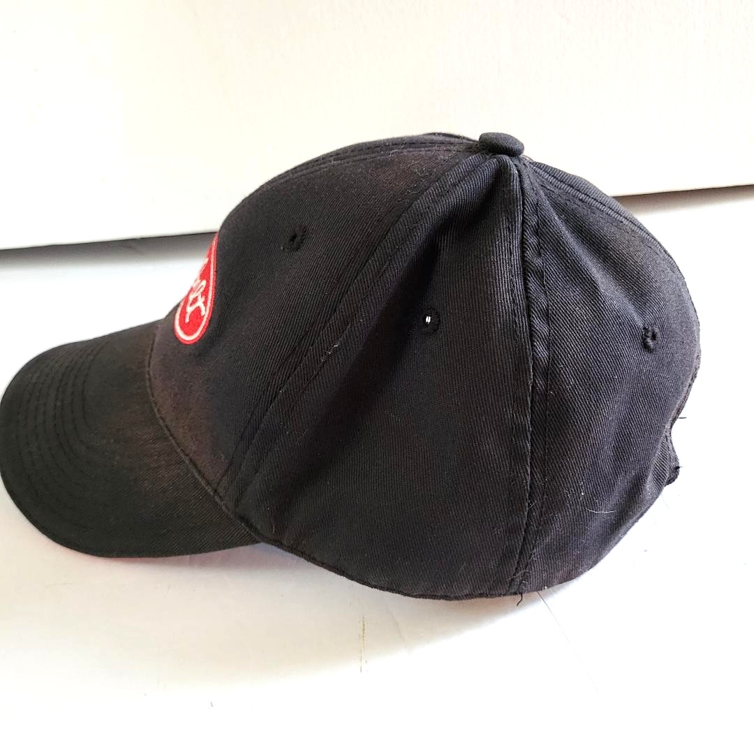 Peterbilt Hat Cap Adjustable Strap Back Black USA… - image 4