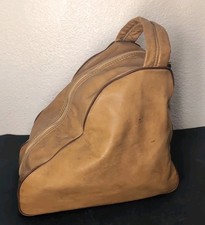 Logan Inc. Vintage Roller Skate Ski Boots carrying Bag Pleather