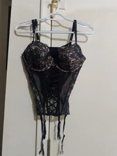 Victoria Secret Sexy Corset SZ XL With Lace Up