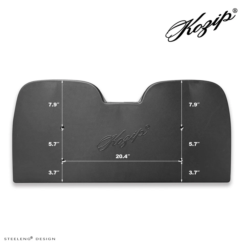 'KOZIP' YAMAHA G29 / Drive2 GOLF CART FRONT SEAT/BACKREST CUSHION SET (BLACK) Foto 3 de 3