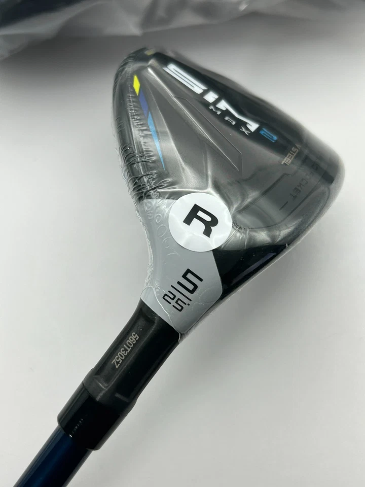 TaylorMade SIM2 MAX Hybrid 5H 25 degree Tensei Blue TM60 Flex R Rescue New 2224 - Image 2 of 4