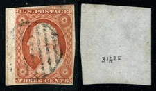 XF Scott #10A, 31r2e with center lines, ex-Amonette with his notes